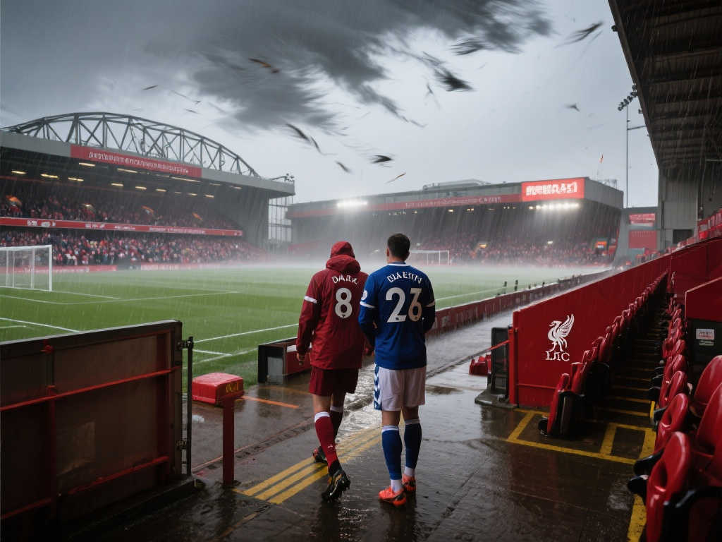 达拉”风暴致利物浦德比延期,西汉姆前锋车祸受伤 达拉”风暴致利物浦德比延期,西汉姆前锋车祸受伤